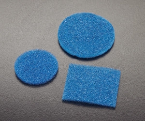 Simport Scientific Biopsy Foam Pads - Round Biopsy Foam Pad, Blue, 1-3/8" - M476-3