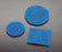 Simport Scientific Biopsy Foam Pads - Round Biopsy Foam Pad, Blue, 1-3/8" - M476-3