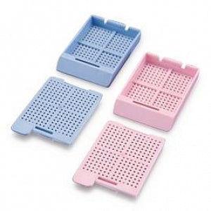 Simport Swingsette Biopsy Processing / Embedding Cassettes - Swingsette Biopsy Cassette, Includes Separate Bases and Lids, White - M518-2