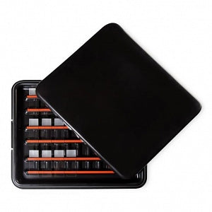 Simport Slide Staining Tray M918-2 – ABS Plastic Tray With Lid For 10 Microscope Slides, Lab Histology & Pathology Use