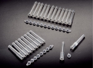 Simport Scientific Biotube - STRIP OF 12 PLUG CAPS, NON-STER, BULK - T100-40