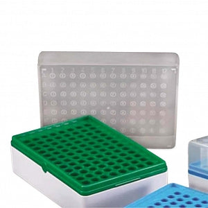 Simport Scientific Box & Rack Only (Without Tubes) - BOX & RACK ONLY (WITHOUT TUBES), GREEN - T100-50G