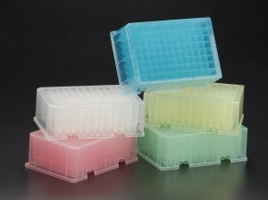 Simport Polypropylene Bioblock Well Plates - Bioblock 96 Deep Well Plate, 2.2 mL, Yellow - T110-10Y