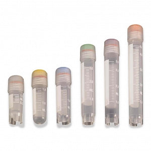 Simport T308 Cryovial External Thread with Lip and Washer Seal - Cryovial External Thread Vial with Lip, Silicone Washer Seal, O-Ring, 4.0 ml - T308-4A