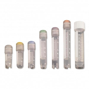 Simport T310 Cryovial External Thread with Washer Seal - Cryovial External Thread Vial with Silicone Washer Seal, Self Standing, 5 mL - T310-5A
