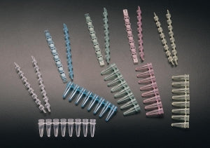 Simport Scientific Cap Strip for Reaction - CAP STRIP 8 FOR REACTION STRIPS GREEN - T321-1G