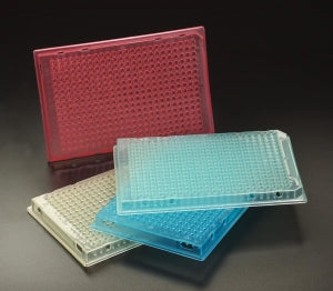 Simport Scientific Amplate - Amplate Wells Flex Plate, 384 Wells, Blue, Skirt - T323-384SKB
