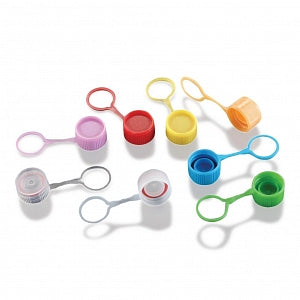 Simport Scientific Lipseal & Loop Cap - CAP WITH LIPSEAL & LOOP YELLOW - T340YLSL