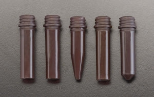 Simport T341TBR Micrewtube for Light Sensitive Material - MICREWTUBE TUBE ONLY 2.0ML CB DARK BROWN - T341-7TBR