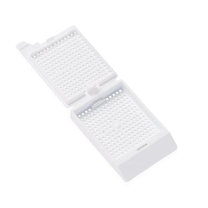 Simport UNISETTE QuickLoad Biopsy Cassettes - UNISETTE II Biopsy Cassettes in QuickLoad Sleeve, White - M406-2T