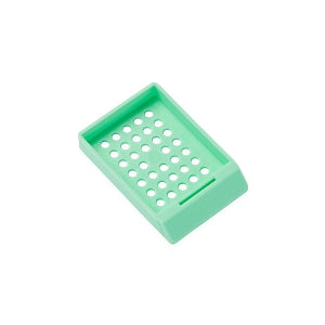 Simport Scientific Disposable Taped Tissue Embedding Cassettes without Lid - CASSETTE, W/O LID, TAPED, STACK, GREEN - M480-4T