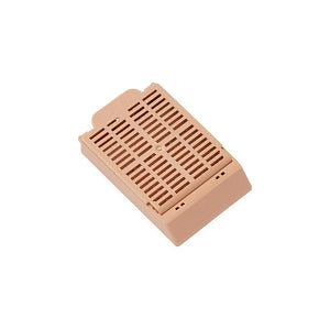 Simport Scientific Histosette II Tissue Cassettes for Leica / Sakura Printers - CASSETTE, TISSUE, HISTO, 45 DEG, STACK, TAN - M492-8T