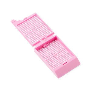 Simport Unisette Tissue Cassettes for Leica / Sakura Printers - CASSETTE, UNI, TISSUE, 35 DEG, STACK, LILAC - M505-10T
