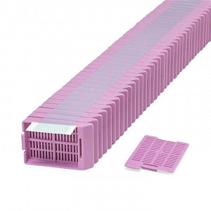 Simport Tissue Cassettes in QuickLoad Sleeves - SLIMSETTE II Tissue Cassettes in QuickLoad Sleeve, Lilac - M509-10T