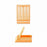 Simport Tissue Cassettes in QuickLoad Sleeves - SLIMSETTE II Tissue Cassettes in QuickLoad Sleeve, Peach - M509-7T