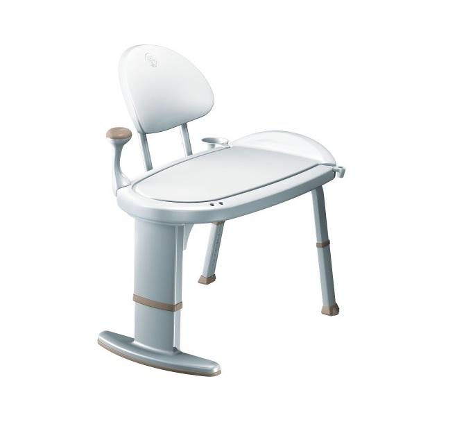 Home Care Glacier Transfer Benches by Moen