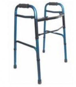 Briggs Healthcare Aluminum Adjustable Walkers - Adjustable Walker, Aluminum, Blue - BRG