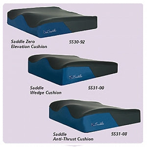 Comfort Co Saddle Zero Elevation Cushions - Wheelchair Saddle Cushion, Zero Elevation, 18" x 18" - 52S1818