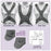 Therafin Corp Butterfly Chest Harnesses - Butterfly Chest Harness, Size L - 926503