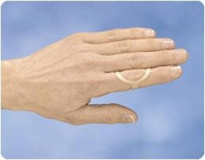 3-Point Products, Inc Oval-8 Finger Splints - OVAL 8, SIZE 10, INDIVIDUAL - 92728110