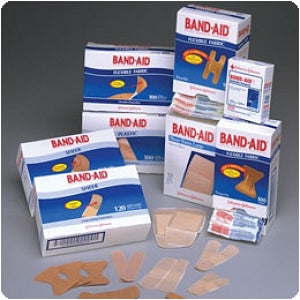 Johnson & Johnson BAND-AID Brand Fabric Bandages - Band Aid Bandage, Flex Fabric, 1" x 3" - 928695