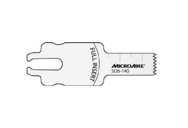 Microaire Surgical Oscillating Blades - BLADE, SAW, OSC, SYST 6, 9MMX24MMX0.8MM - SO6-145