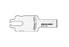 Microaire Surgical Oscillating Blades - BLADE, SAW, OSC, SYST 6, 9MMX24MMX0.8MM - SO6-145