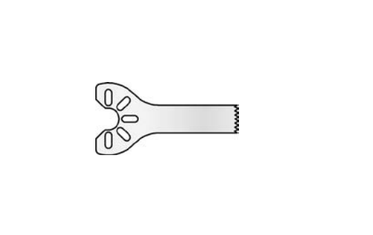 Microaire Surgical Oscillating Blades - BLADE, SAW, OSCILLATNG, 5.5MMX18.5MMX0.51MM - SP412A