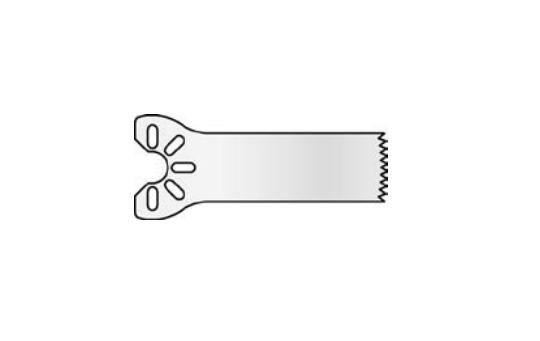 Microaire Surgical Oscillating Blades - BLADE, SAW, OSCILLATNG, 9MMX25MMX0.64MM - SP522A