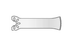 Microaire Surgical Oscillating Blades - BLADE, SAW, OSCILLATNG, 13MMX39MMX0.51MM - SP526A