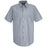Vf Workwear-Div / Vf Imagewear (W) Long Sleeve Patterned Industrial Work Shirts - Men's Long-Sleeve Industrial Work Shirt, Light Blue with Navy Stripes, Size M - SP20BBM