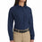 Vf Workwear-Div / Vf Imagewear (W) Ladies' Long Sleeve Poplin Shirts - Women's Long-Sleeve Work Shirt, Size L - SP13NV L
