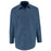 VF Imagewear Long Sleeve Industrial Work Shirts - Men's 65% Poly/35% Cotton Long-Sleeve Industrial Work Shirt, Dark Blue, Size M - SP14DBM