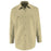 VF Imagewear Long Sleeve Industrial Work Shirts - Men's 65% Poly/35% Cotton Long-Sleeve Industrial Work Shirt, Light Tan, Size 3XL - SP14LT3XL