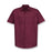 Vf Workwear-Div / Vf Imagewear (W) Short Sleeve Industrial Solid Work Shirts - Men's Short-Sleeve Industrial Solid Work Shirt, 65% Polyester/35% Cotton, Burgundy, Size L - SP24BYL