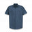 Vf Workwear-Div / Vf Imagewear (W) Short Sleeve Industrial Solid Work Shirts - Men's Short-Sleeve Industrial Solid Work Shirt, 65% Polyester/35% Cotton, Dark Blue, Size XL - SP24DBXL