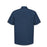 Vf Workwear-Div / Vf Imagewear (W) Short Sleeve Industrial Solid Work Shirts - Men's Short-Sleeve Industrial Solid Work Shirt, 65% Polyester/35% Cotton, Navy, Size M - SP24NVM