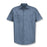 Vf Workwear-Div / Vf Imagewear (W) Short Sleeve Industrial Solid Work Shirts - Men's Short-Sleeve Industrial Solid Work Shirt, 65% Polyester/35% Cotton, Postman Blue, Size L - SP24PBL