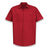 Vf Workwear-Div / Vf Imagewear (W) Short Sleeve Industrial Solid Work Shirts - Men's Short-Sleeve Industrial Solid Work Shirt, 65% Polyester/35% Cotton, Red, Size 4XL - SP24RD4XL