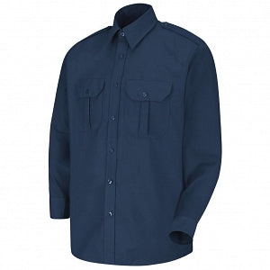 Vf Workwear-Div / Vf Imagewear (W) Men's Sentinel Basic Long Sleeve Security Shirts - Sentinel Men's Basic Security Shirt, Long Sleeves, Navy, Size L - SP56NVL