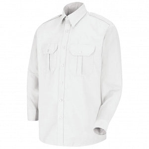Vf Workwear-Div / Vf Imagewear (W) Men's Sentinel Basic Long Sleeve Security Shirts - Sentinel Men's Basic Security Shirt, Long Sleeves, White, Size 4XL - SP56WH4XL