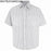 Vf Workwear-Div / Vf Imagewear (W) Men's Short Sleeve Striped Dress Shirts - Men's Dress Shirt, Short Sleeves, White and Gray Stripes, Size L - SP60CWXXLL