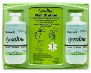 Sperian Protection Americas Eye Wash Stations - Eye Wash Station, Wall Mount, 2 Bottles, 16 oz. - 320004650000