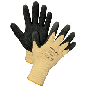 Sperian Protection Perfect-Coat Kevlar & Steel / Rubber Glove - Kevlar and Steel Poly-Black Rubber-Palm Gloves, Size XL - KV303-XL