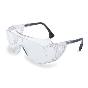 Sperian Protection Ultra-Spec Glasses - Uvex Ultra-spec 2001 OTG Safety Glasses with Ultra-dura Anti-Scratch Clear Lens and Clear Frame - S0112