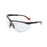 Sperian Protection Uvex Genesis XC Glasses - Genesis XC Ultra-dura Protective Eyewear, Black Frame, Clear Lens - S3300