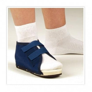 DeRoyal Canvas Wooden Post-Op Shoes - Canvas Wooden Post-Op Shoe with Hook-and-Loop Closure, Women's Size L - 2021-13