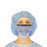 S2S Global Surgical Tie Masks - Level 1 Surgical Tie Mask, Sea Blue, Antifog and Antiglare Visor - 2481