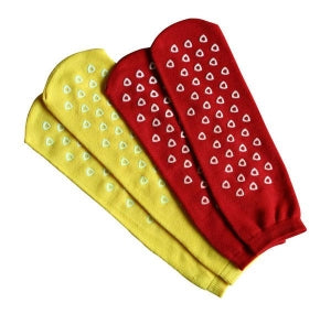 S2S Global Slipper Socks - Double-Tread Slipper Sock, Yellow, Size 2XL - 2925