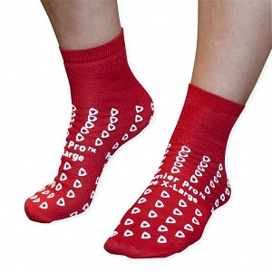 S2S Global Slipper Socks - SOCK, SLIPPER, FALL MANAGEMENT, RED, XLARGE - 2974